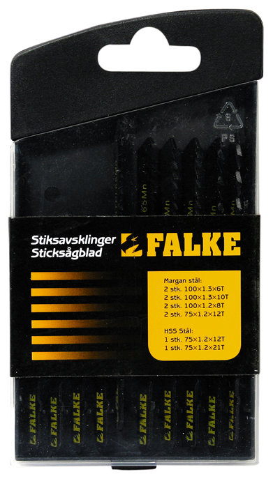 Sticksågblad 10 delar Falke